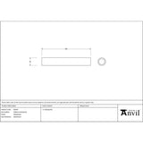 From The Anvil - Aluminium 100mm Joining Bar | Sku. 90269 | Trade Door Handles.