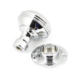 From The Anvil - Polished Chrome 50mm Prestbury Mortice/Rim Knob Set | Sku. 90274 | Trade Door Handles.
