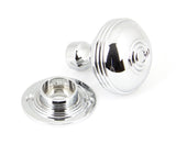 From The Anvil - Polished Chrome 50mm Prestbury Mortice/Rim Knob Set | Sku. 90274 | Trade Door Handles.