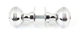 From The Anvil - Polished Chrome 50mm Prestbury Mortice/Rim Knob Set | Sku. 90274 | Trade Door Handles.