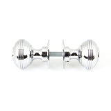 From The Anvil - Polished Chrome 50mm Prestbury Mortice/Rim Knob Set | Sku. 90274 | Trade Door Handles.