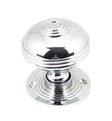 From The Anvil - Polished Chrome 63mm Prestbury Mortice/Rim Knob Set | Sku. 90275 | Trade Door Handles.