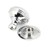 From The Anvil - Polished Chrome 63mm Prestbury Mortice/Rim Knob Set | Sku. 90275 | Trade Door Handles.
