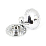 From The Anvil - Polished Chrome 63mm Prestbury Mortice/Rim Knob Set | Sku. 90275 | Trade Door Handles.