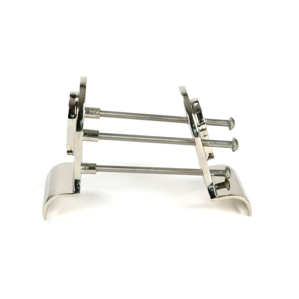 From The Anvil - Polished Nickel 50mm Euro Door Pull (Back to Back fixings) | Sku. 90282 | Trade Door Handles.