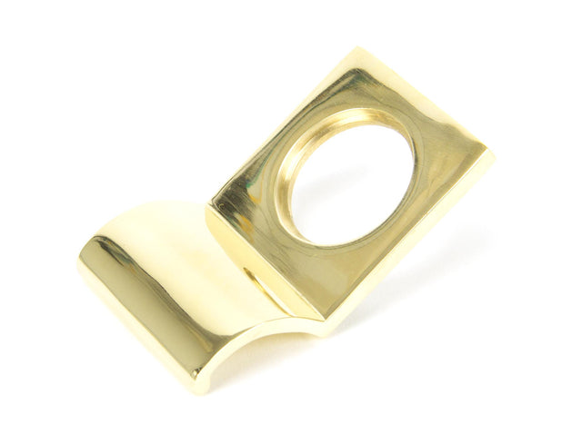 From The Anvil - Polished Brass Rim Cylinder Pull | Sku. 90283 | Trade Door Handles.