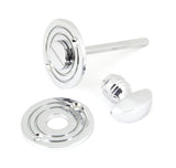 From The Anvil - Polished Chrome Round Bathroom Thumbturn | Sku. 90284 | Trade Door Handles.