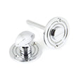 From The Anvil - Polished Chrome Round Bathroom Thumbturn | Sku. 90284 | Trade Door Handles.