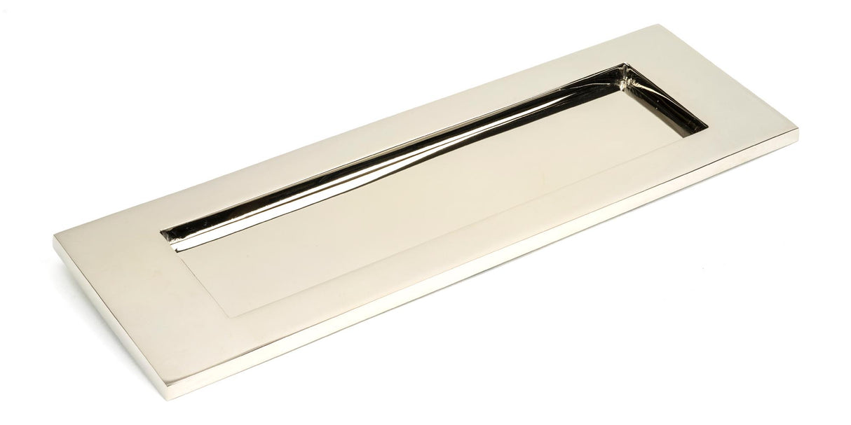 From The Anvil - Polished Nickel Large Letter Plate | Sku. 90287 | Trade Door Handles.