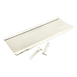 From The Anvil - Polished Nickel Large Letter Plate Cover | Sku. 90288 | Trade Door Handles.