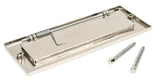 From The Anvil - Polished Nickel Small Letter Plate | Sku. 90289 | Trade Door Handles.