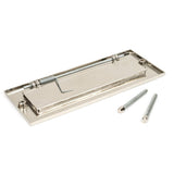 From The Anvil - Polished Nickel Small Letter Plate | Sku. 90289 | Trade Door Handles.