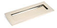 From The Anvil - Polished Nickel Small Letter Plate | Sku. 90289 | Trade Door Handles.