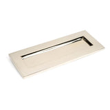 From The Anvil - Polished Nickel Small Letter Plate | Sku. 90289 | Trade Door Handles.