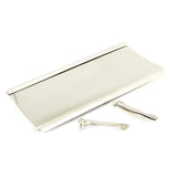 From The Anvil - Polished Nickel Small Letter Plate Cover | Sku. 90290 | Trade Door Handles.