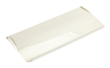 From The Anvil - Polished Nickel Small Letter Plate Cover | Sku. 90290 | Trade Door Handles.