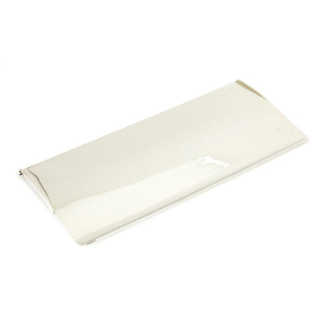 From The Anvil - Polished Nickel Small Letter Plate Cover | Sku. 90290 | Trade Door Handles.