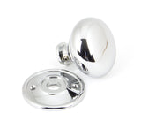 From The Anvil - Polished Chrome Mushroom Mortice/Rim Knob Set | Sku. 90291 | Trade Door Handles.
