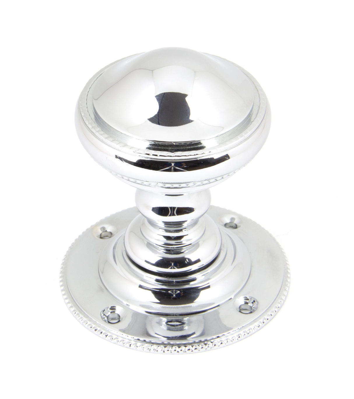 From The Anvil - Polished Chrome Brockworth Mortice Knob Set | Sku. 90294 | Trade Door Handles.