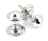 From The Anvil - Polished Chrome Brockworth Mortice Knob Set | Sku. 90294 | Trade Door Handles.