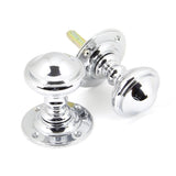 From The Anvil - Polished Chrome Brockworth Mortice Knob Set | Sku. 90294 | Trade Door Handles.