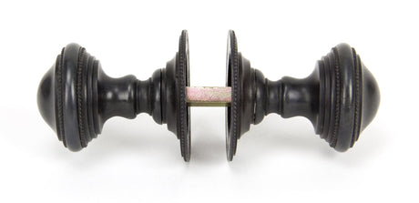 From The Anvil - Aged Bronze Brockworth Mortice Knob Set | Sku. 90295 | Trade Door Handles.