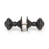 From The Anvil - Aged Bronze Brockworth Mortice Knob Set | Sku. 90295 | Trade Door Handles.