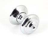 From The Anvil - Polished Chrome Elmore Concealed Mortice Knob Set | Sku. 90296 | Trade Door Handles.