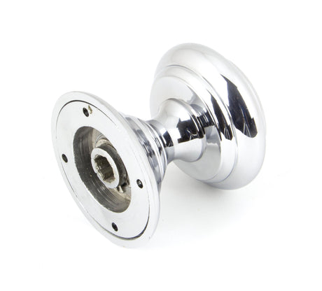 From The Anvil - Polished Chrome Elmore Concealed Mortice Knob Set | Sku. 90296 | Trade Door Handles.