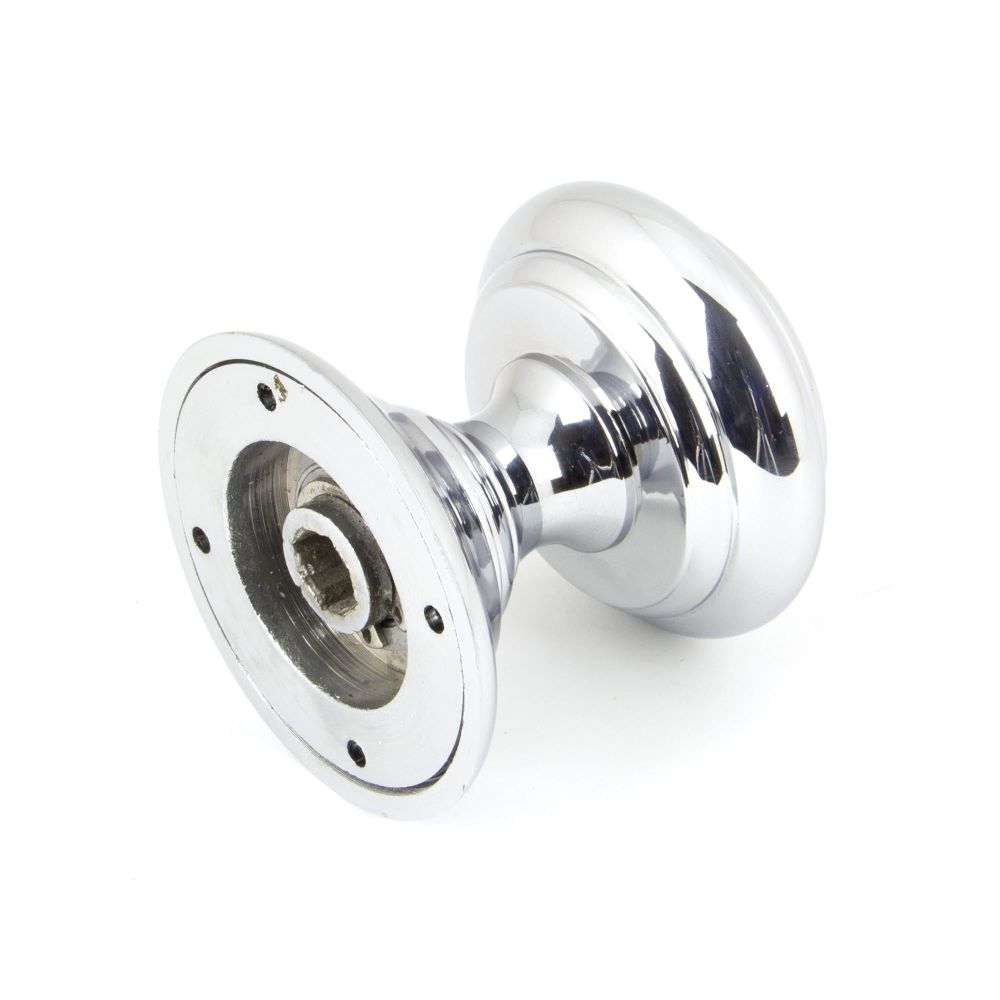 From The Anvil - Polished Chrome Elmore Concealed Mortice Knob Set | Sku. 90296 | Trade Door Handles.