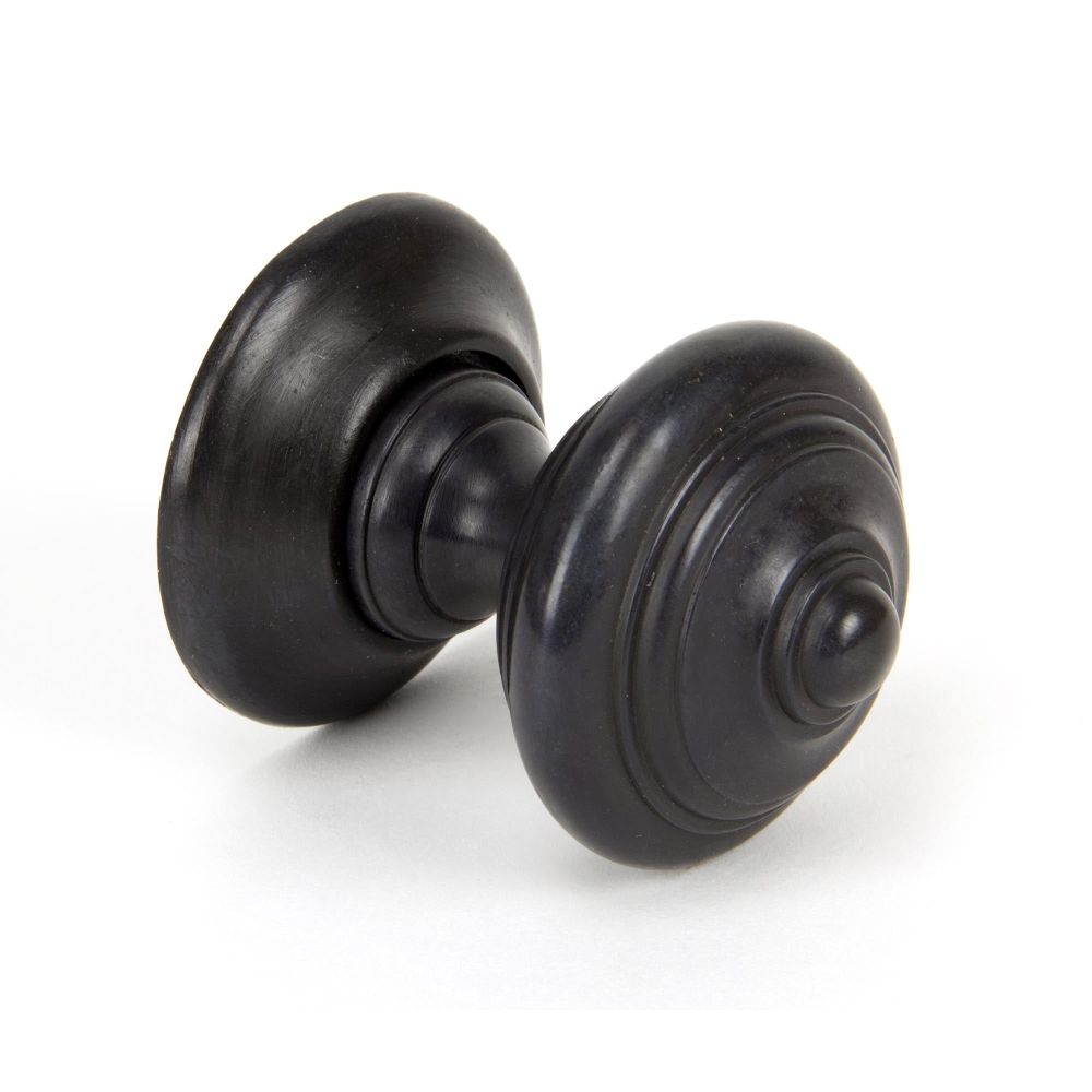 From The Anvil - Aged Bronze Elmore Concealed Mortice Knob Set | Sku. 90297 | Trade Door Handles.