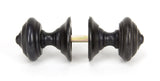 From The Anvil - Aged Bronze Elmore Concealed Mortice Knob Set | Sku. 90297 | Trade Door Handles.