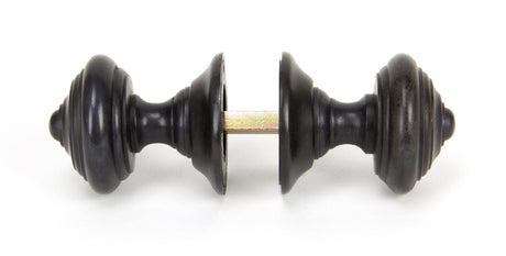 From The Anvil - Aged Bronze Elmore Concealed Mortice Knob Set | Sku. 90297 | Trade Door Handles.
