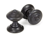 From The Anvil - Aged Bronze Elmore Concealed Mortice Knob Set | Sku. 90297 | Trade Door Handles.
