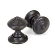 From The Anvil - Aged Bronze Elmore Concealed Mortice Knob Set | Sku. 90297 | Trade Door Handles.