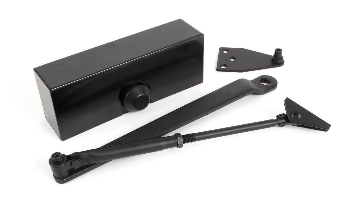 From The Anvil - Black Size 3 Door Closer & Cover | Sku. 90298 | Trade Door Handles.