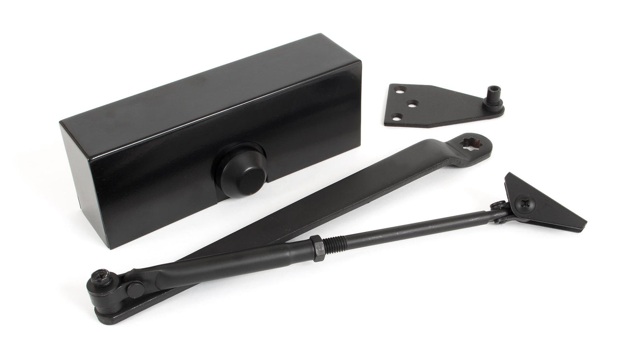 From The Anvil - Black Size 3 Door Closer & Cover | Sku. 90298 | Trade Door Handles.