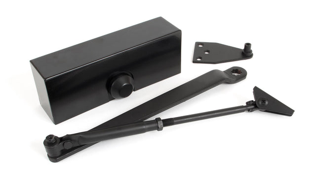 From The Anvil - Black Size 3 Door Closer & Cover | Sku. 90298 | Trade Door Handles.