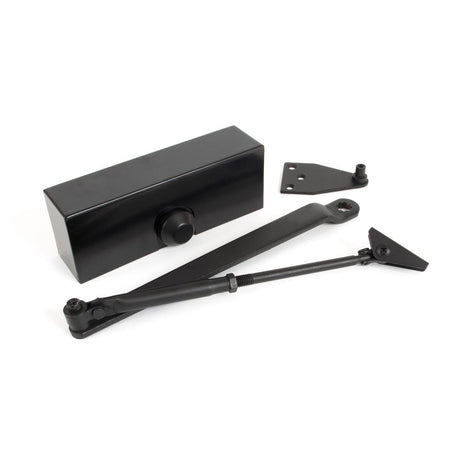 From The Anvil - Black Size 3 Door Closer & Cover | Sku. 90298 | Trade Door Handles.