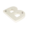 From The Anvil - Polished Nickel Letter B | Sku. 90303B | Trade Door Handles.