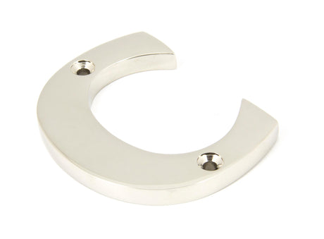 From The Anvil - Polished Nickel Letter C | Sku. 90303C | Trade Door Handles.