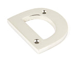 From The Anvil - Polished Nickel Letter D | Sku. 90303D | Trade Door Handles.