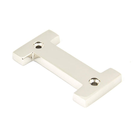 From The Anvil - Polished Nickel Letter I | Sku. 90303I | Trade Door Handles.