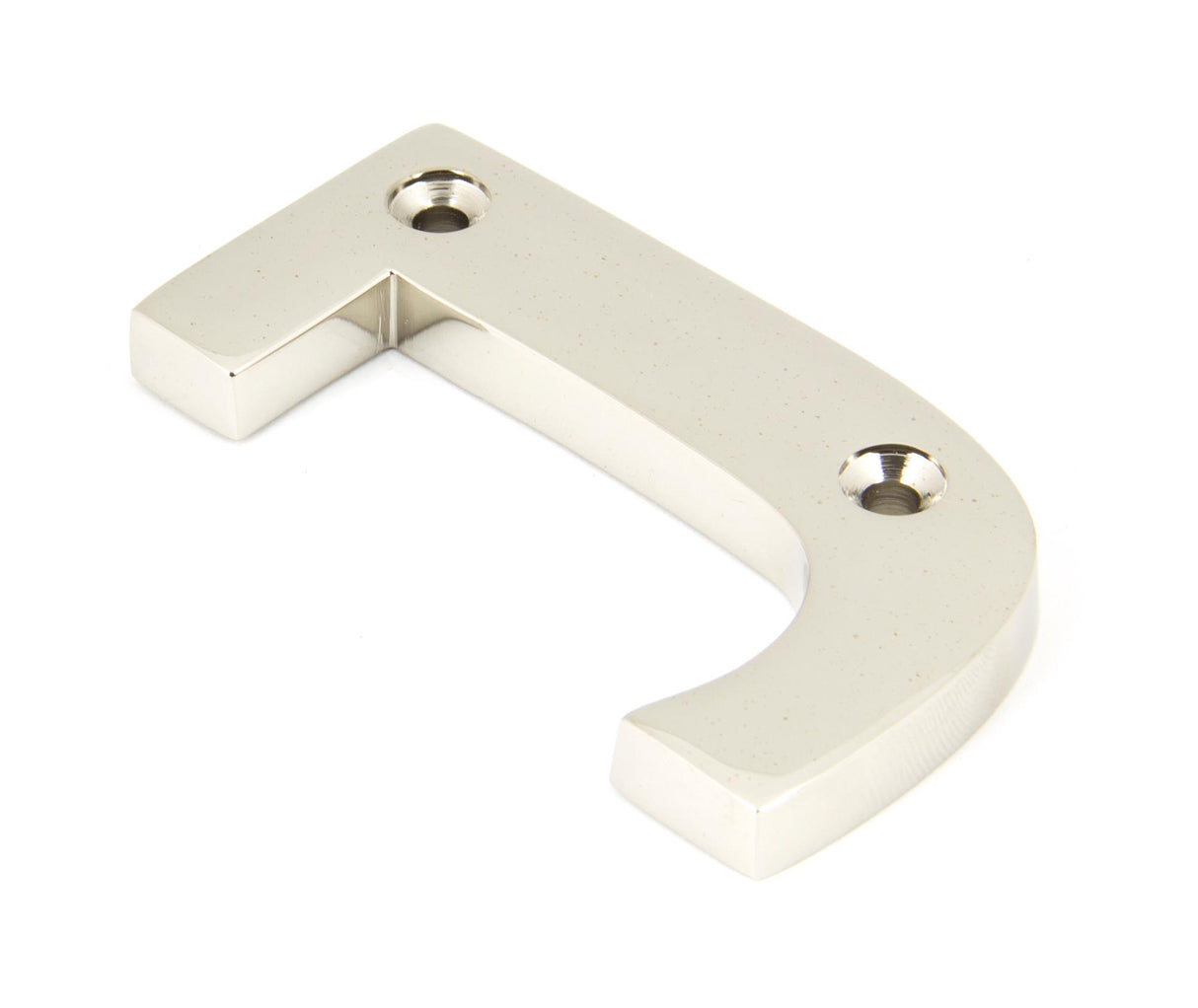 From The Anvil - Polished Nickel Letter J | Sku. 90303J | Trade Door Handles.