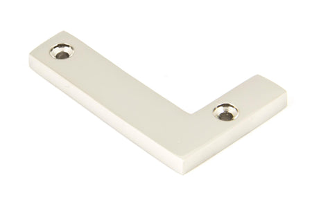 From The Anvil - Polished Nickel Letter L | Sku. 90303L | Trade Door Handles.