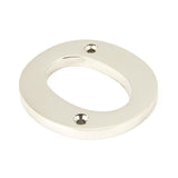 From The Anvil - Polished Nickel Letter O | Sku. 90303O | Trade Door Handles.