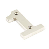 From The Anvil - Polished Nickel Numeral 1 | Sku. 90311 | Trade Door Handles.