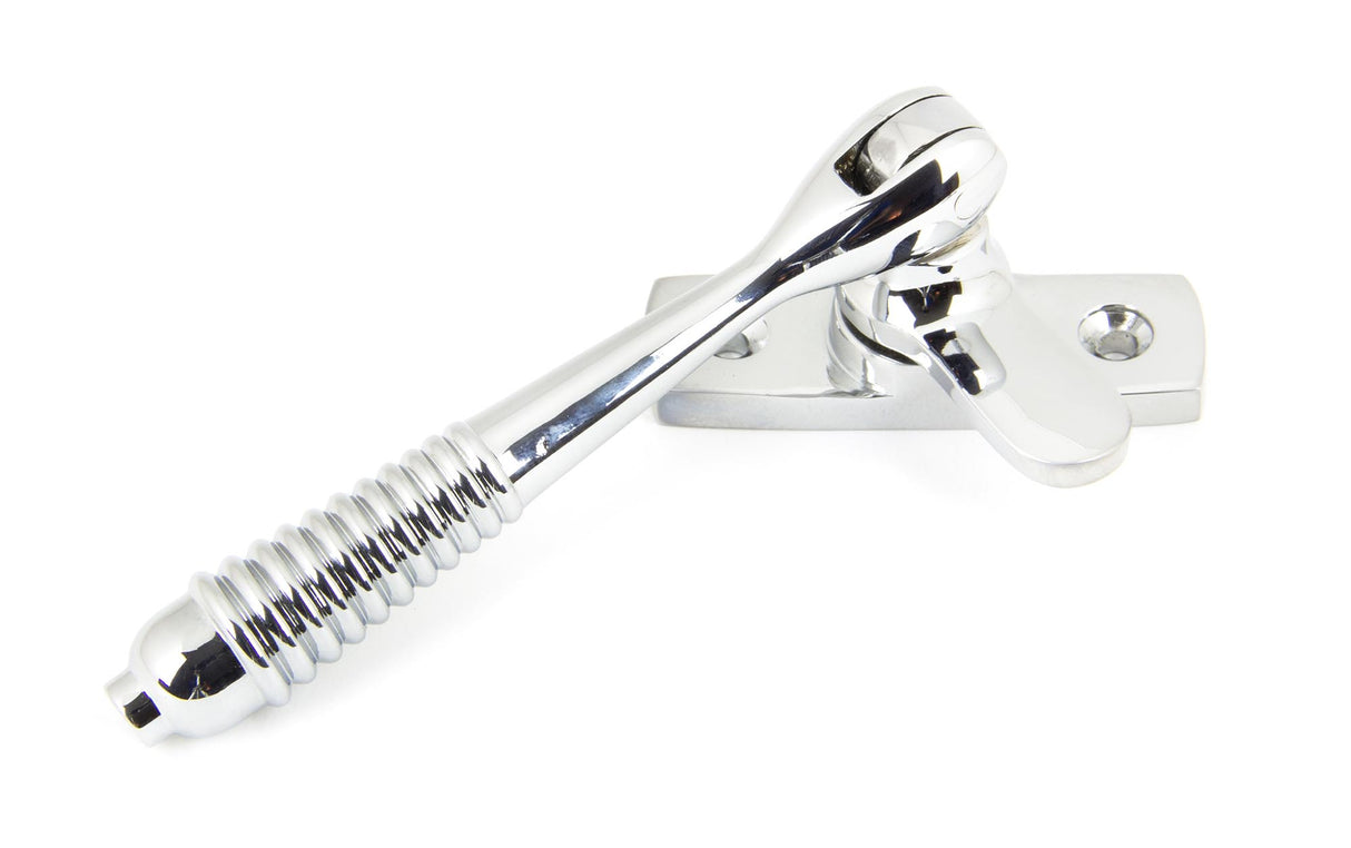 From The Anvil - Polished Chrome Locking Reeded Fastener | Sku. 90329 | Trade Door Handles.