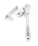 From The Anvil - Polished Chrome Night-Vent Locking Reeded Fastener | Sku. 90330 | Trade Door Handles.