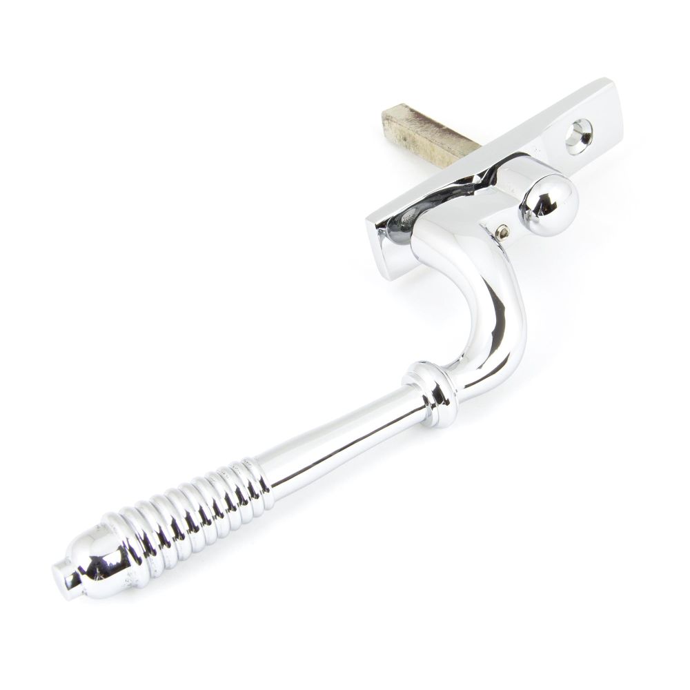 From The Anvil - Polished Chrome Reeded Espag - RH | Sku. 90331 | Trade Door Handles.